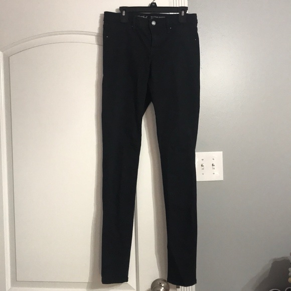 mid-rise jeggings (black and very stretchy) - Picture 1 of 4